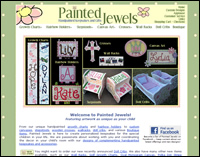 Painted Jewels custom handpainted children's keepsakes